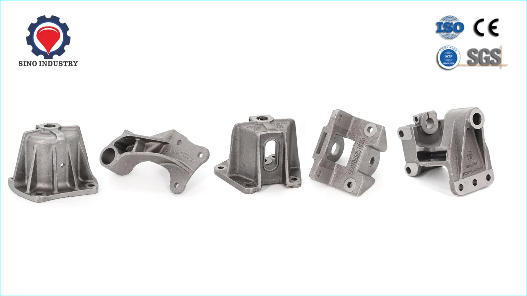 China OEM/ODM Factory One-Stop Service Custom Casting/Forging/Machining Auto/Car/Truck Parts Bumper Bracket According to Drawings Ductile/Grey Iron Sand Casting